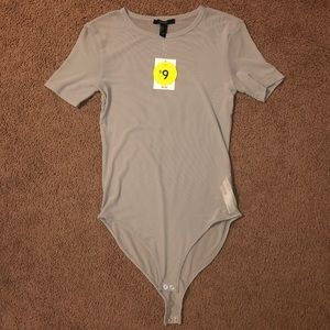 grey mesh bodysuit